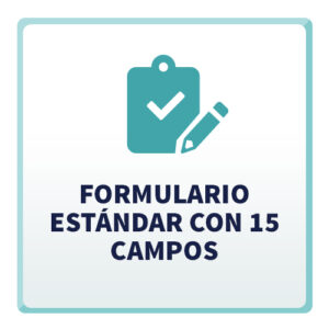 Formulario Estándar con 15 campos
