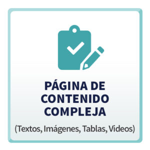 Página de Contenido Compleja
