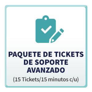 Paquete de Tickets de Soporte Avanzado
