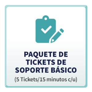 Paquete de Tickets de Soporte Básico