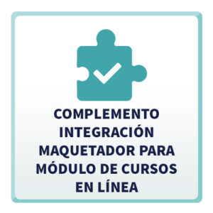 Complemento Integración Maquetador para Módulo de Cursos En Línea
