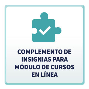 Complemento de Insignias para Módulo de Cursos En Línea