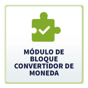 Módulo de Bloque Convertidor de Moneda