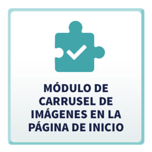 Módulo de Carrusel de Imágenes en la Página de Inicio