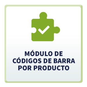 Módulo de Códigos de Barra por Producto