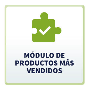 Módulo de Productos Más Vendidos