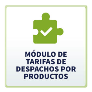 Módulo de Tarifas de Despachos por Productos