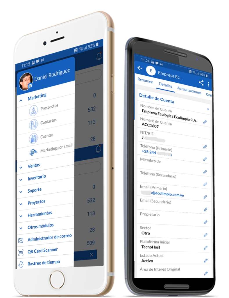 Aplicación Móvil para TecnoCRM