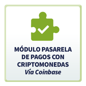 Módulo Pasarela de Pagos con Criptomonedas vía Coinbase