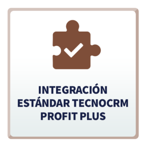 Integración Estándar TecnoCRM Profit Plus
