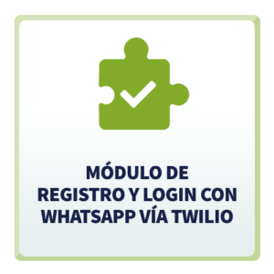 Módulo de Registro y Login con WhatsApp vía Twilio - TecnoSoluciones