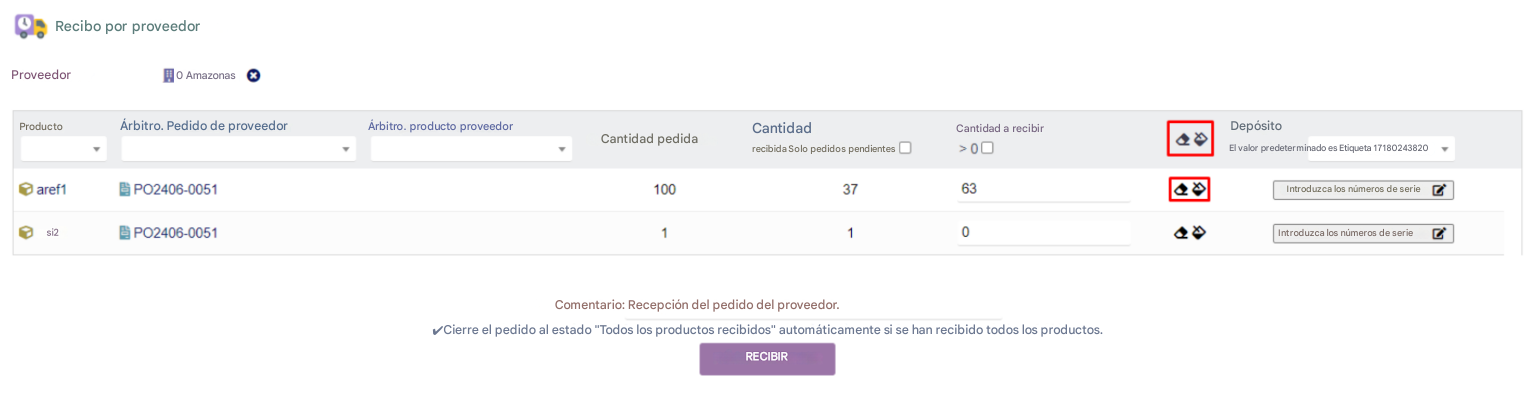 Módulo de Gestión de Pedidos de Proveedores para TecnoERP