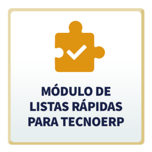Módulo de Listas Rápidas para TecnoERP