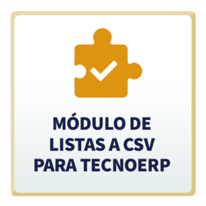 Módulo de Listas a CSV para TecnoERP
